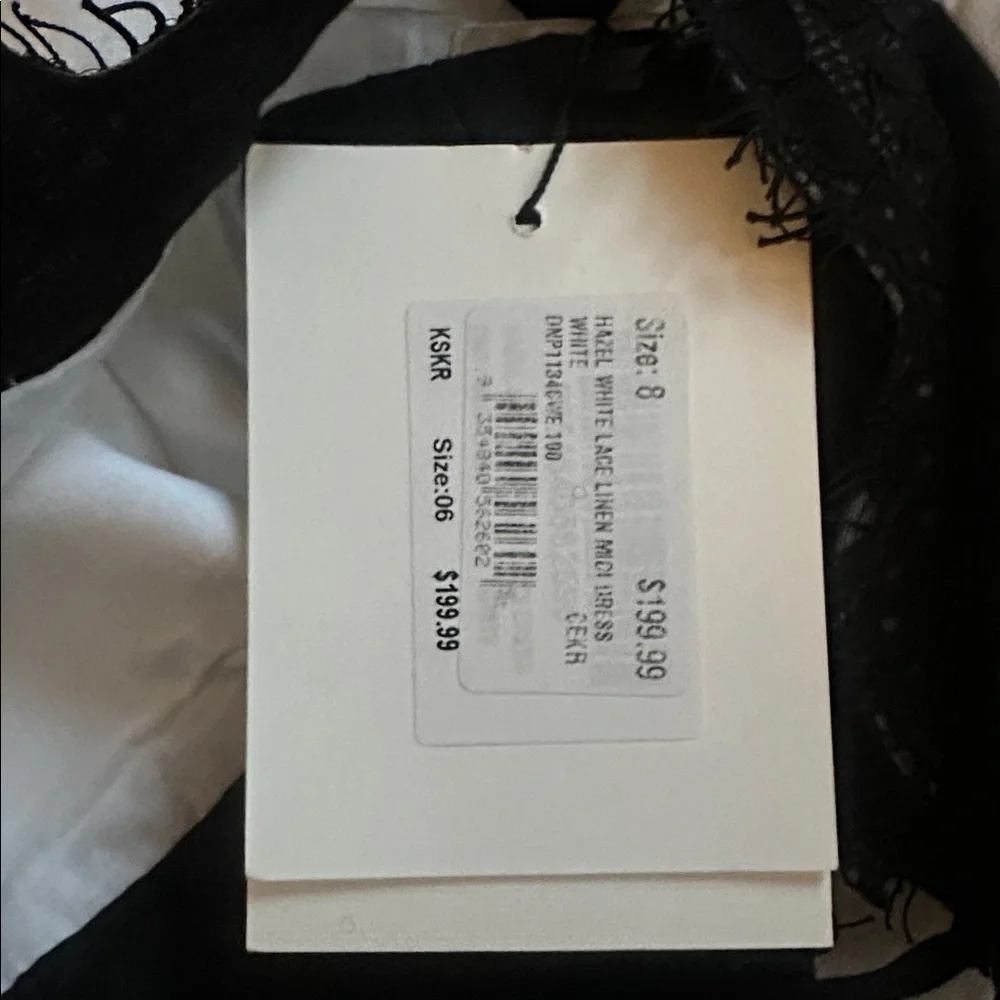 DISSH Monochrome Lace Maxi Dress - Picture 7 of 7